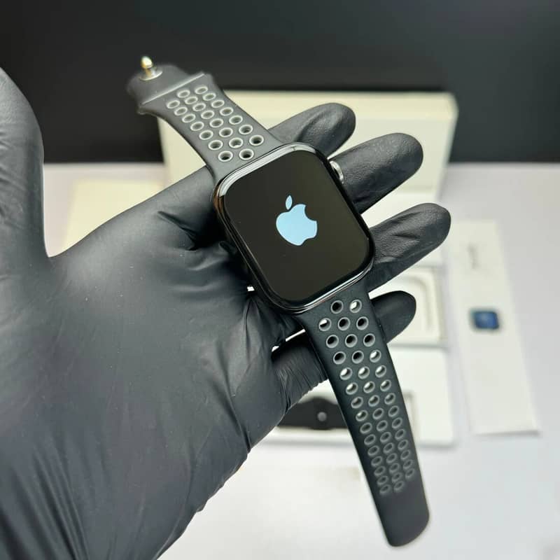 Apple Watch Series 9, 45MM -Apple Logo Smart Watch - Premium Smartwat 0