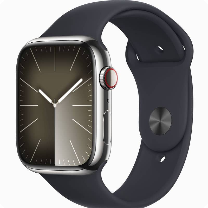 Apple Watch Series 9, 45MM -Apple Logo Smart Watch - Premium Smartwat 5