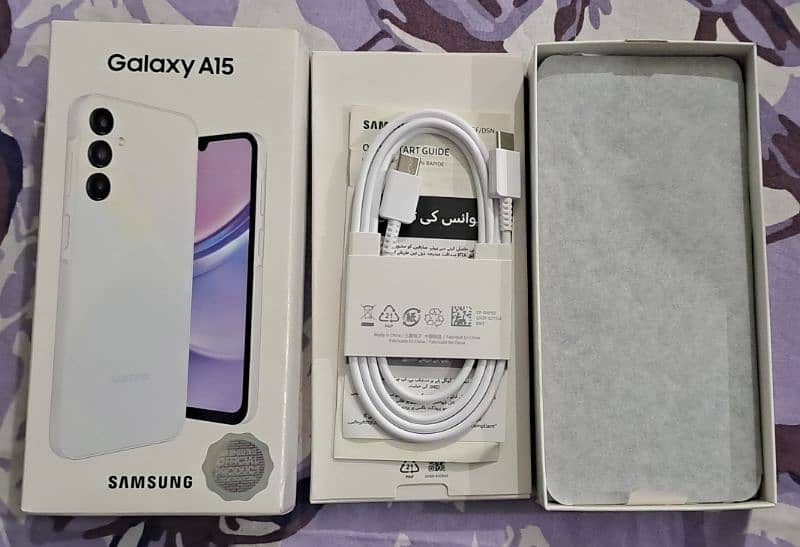 Samsung A15 8gb 256gb just 5 day use 0/3/2/7/4/3/7/7/1/5/1 2