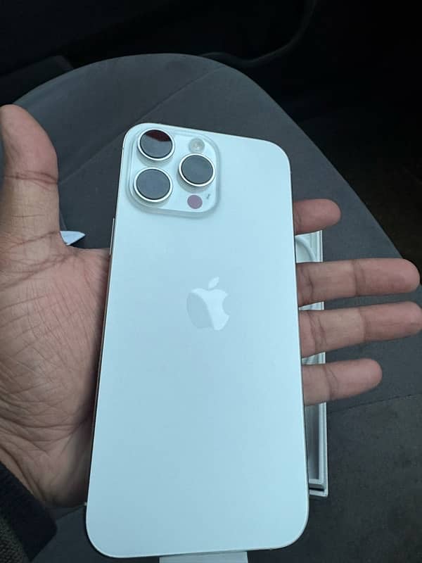 Iphone 16 Pro max Brand New 4 months Sim Time Available 5