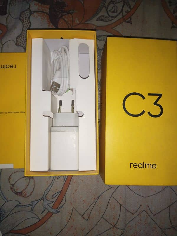 Ralme c3 Full Box 3 32 Lush condition Location Jaranwala O3O669IO563 4