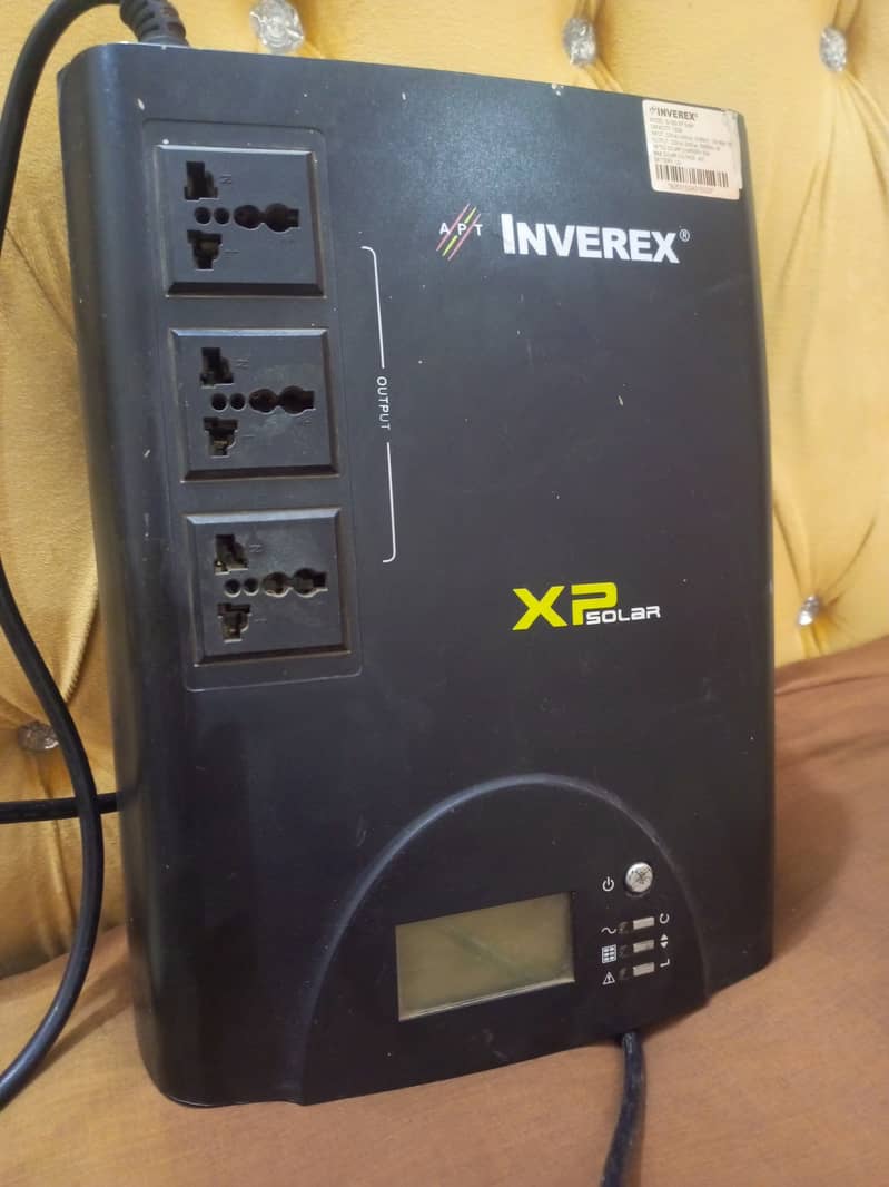 Inverex S1200 XP Solar & 4 Solar Panels 0