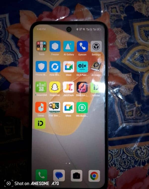 Infinix hot 50i 12/128 New condition 10months warranty Urgent sale 2