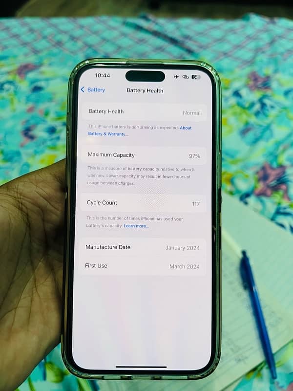 iphone 15 Pro Max 256 GB Non PTA LLA 7