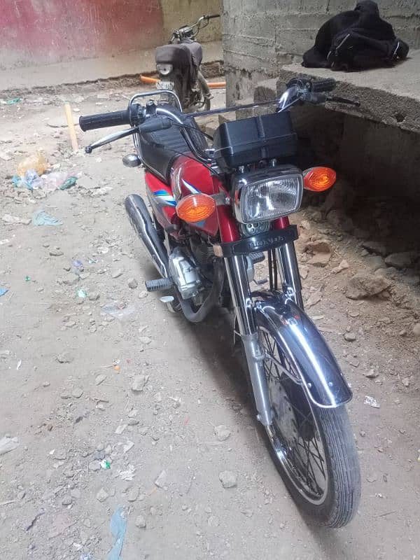 Honda 125 2022 Karachi Number 0