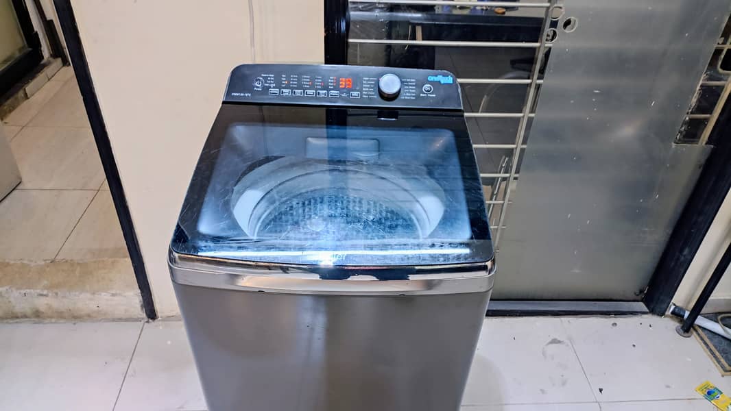 Haier 12 kg Big Size Automatic Washing Machine with Warranty Good Cond 7