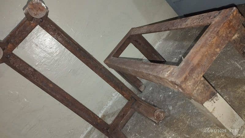 Two Heavy Metal Stand for Sale 1