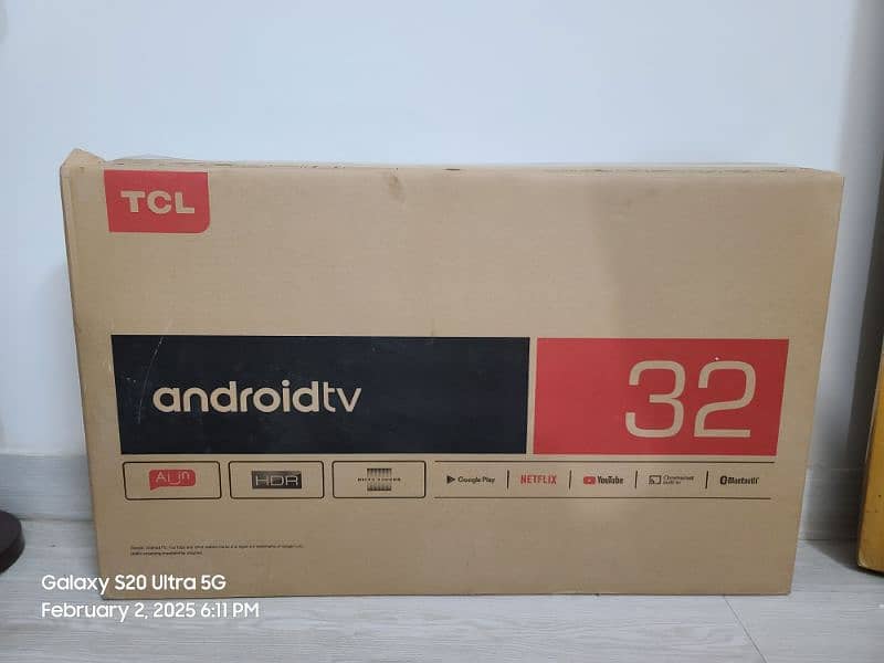 TCL 32in Android TV (Defective Panel) 0