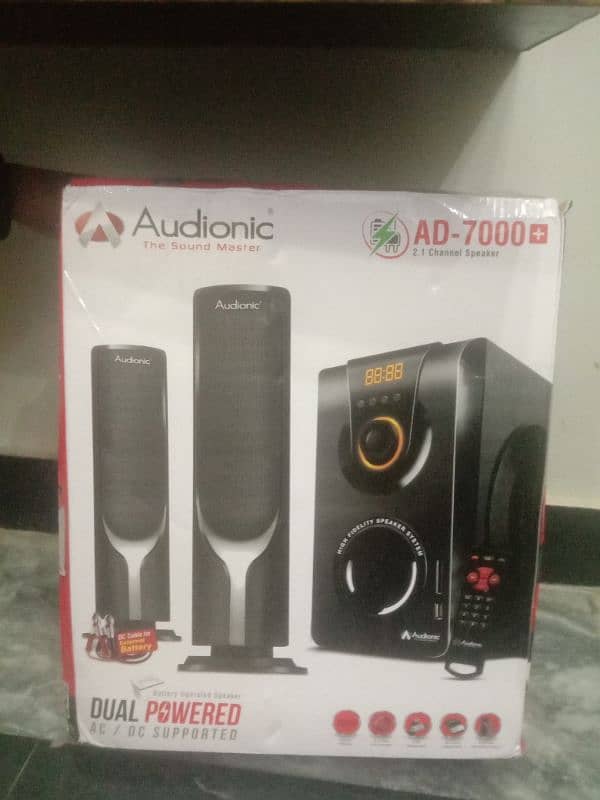 audionic dual power speaker 6