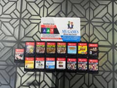 NINTENDO SWITCH USED GAMES AVAILABLE AT MY GAMES