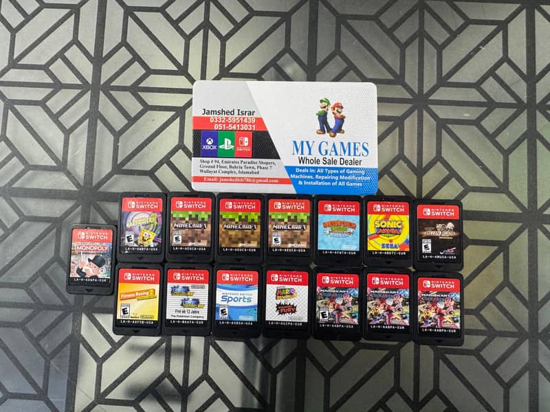 NINTENDO SWITCH USED GAMES AVAILABLE AT MY GAMES 0