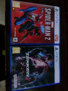 PS5 CD Tekken 8 & Spider Man 2