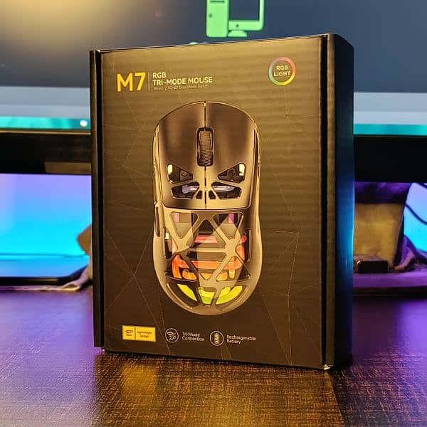 M7 RGB Wireless Gaming Mouse • Tri Mode Connectivity 2