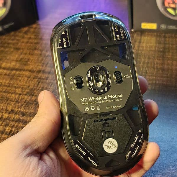 M7 RGB Wireless Gaming Mouse • Tri Mode Connectivity 10