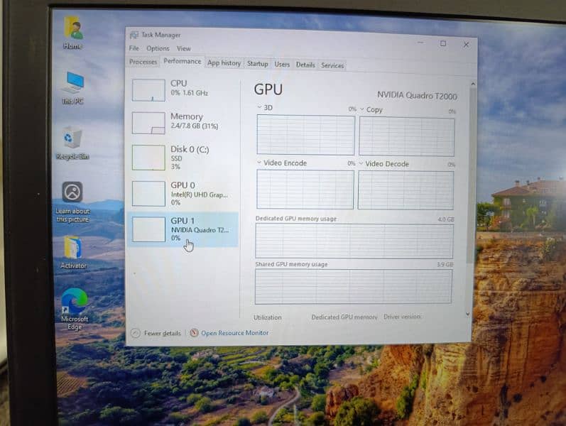 Dell Precision 7540 Core i7 9th Generation 32/512 NVME 4GB Nvidia GC 14