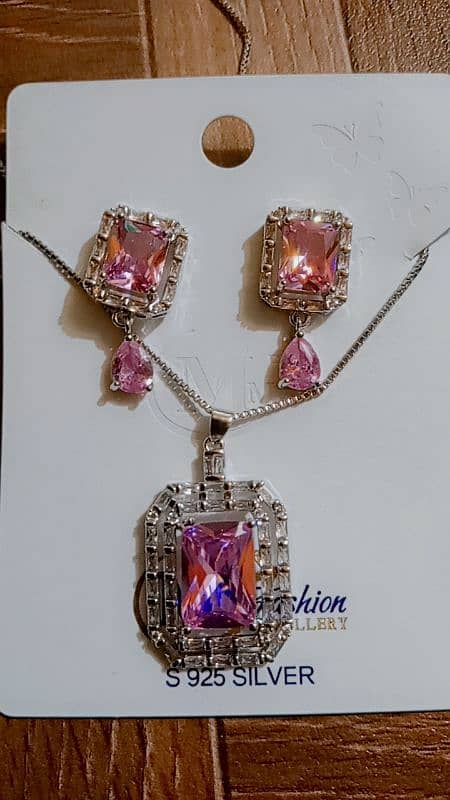 Zircon Jewlery sets 6