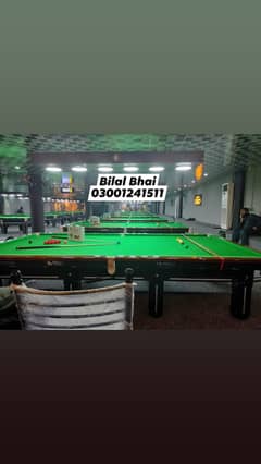 AMERICAN POOL /CUSTOMIZED SNOOKER TABLE / BILLIARD TABLE/ RASSON TABLE