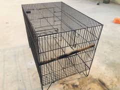 heavy grey parrot cage