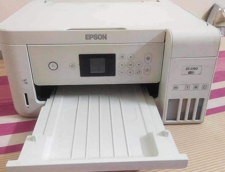 EPSON ET2760 All in One Color Ink tank printer, scanner, copier 7