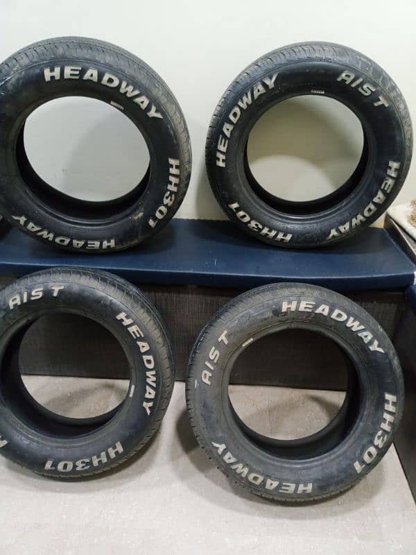 4 Slightly Used Tyres for Sale – Like New! (195/65/R15) – Only 58K! 1