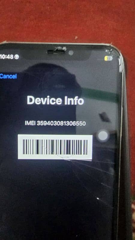 Iphone X PTA approved 256gb panel change exange available 8