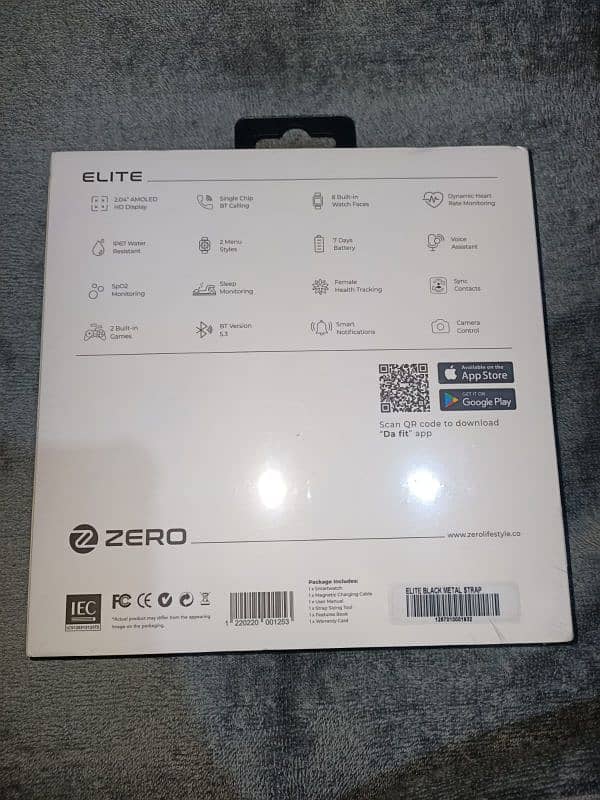 Zero Elite Smart Watch 1