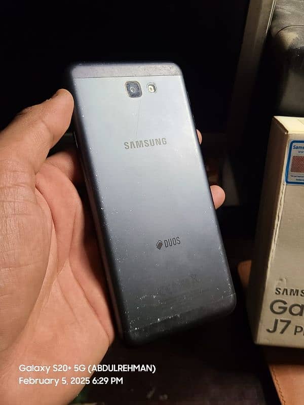 Samsung  J7 prime with box new 2