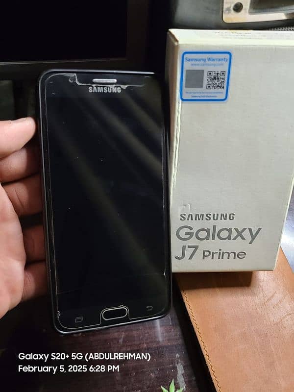 Samsung  J7 prime with box new 3