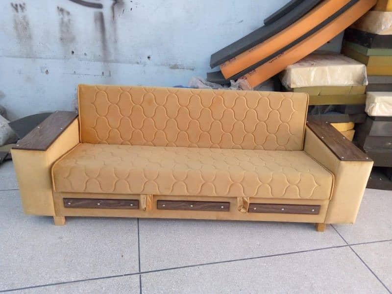 new wooden sofa combad 3