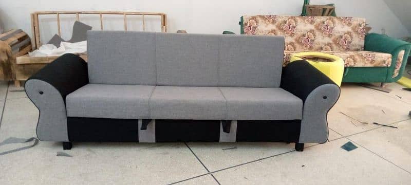 new wooden sofa combad 4