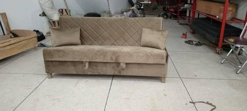 new wooden sofa combad 5