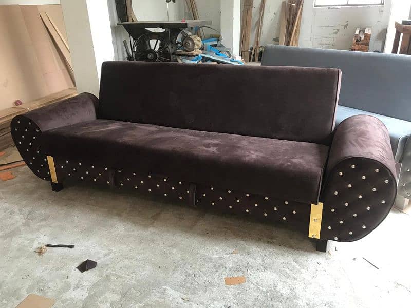 new wooden sofa combad 6