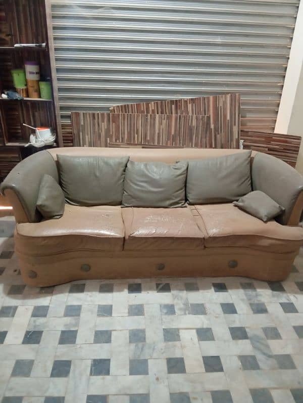 6 Person Sofa Set For Sale With 10 Cushions 1