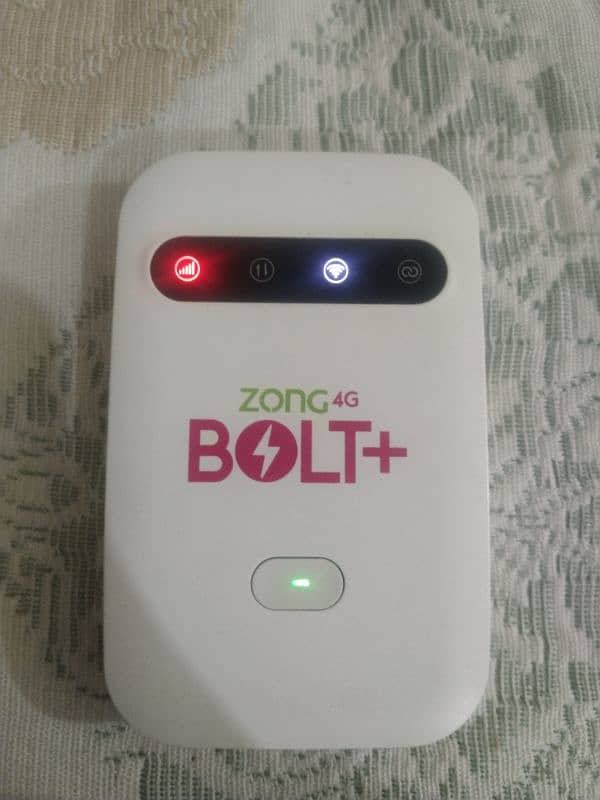 ZONG 4G BOLT PLUS INTERNET DEVICE NEW MODEL 1