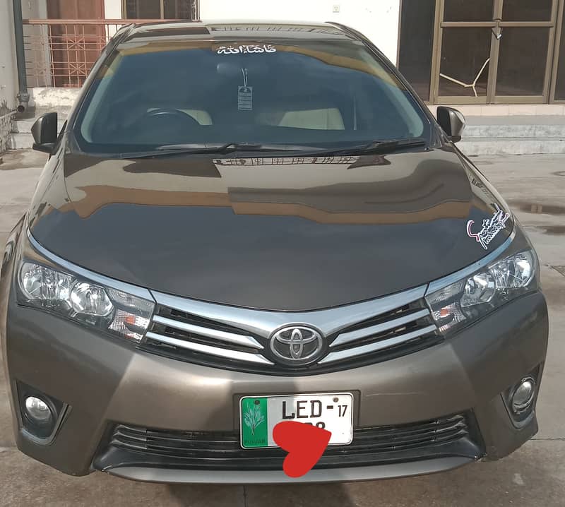 Toyota Corolla Altis 2017 0