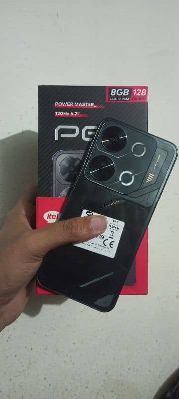 itel p65 all ok good condition with box power bank 3