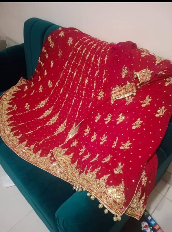 bridal lehnga like new 6