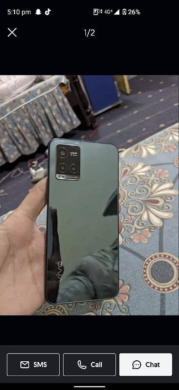 Vivo y33s pta approved 10/10 condition 6/128gb just finger not working 1