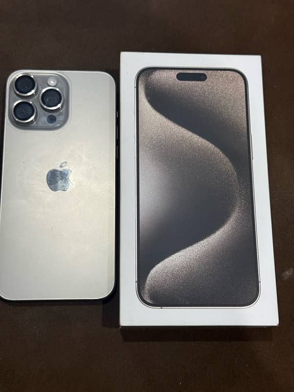 iPhone 15 Pro Max - NON PTA – 256GB for Sale 0