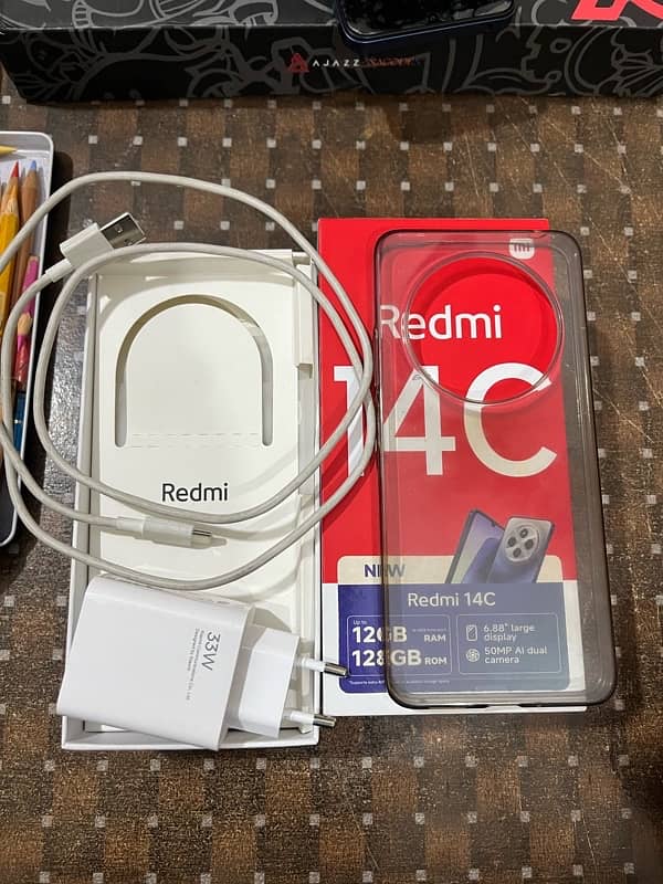 XIAOMI REDMI 14 C 6GB + 128GB box open 10 month warranty 4