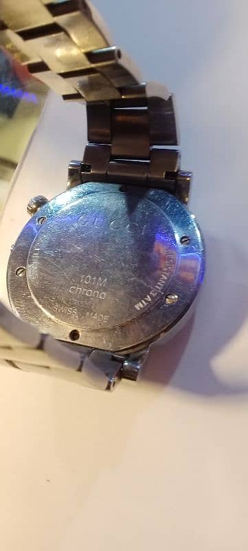 GUCCI ORIGNAL WATCH 101M CHRONO 3