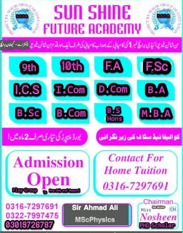 Home Tutors are  Available Now in all our Gujranwala 1