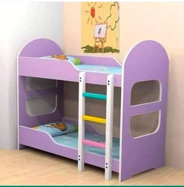 Bunk bed | Kid wooden bunker  | Baby | Double | Triple | 03234921584 0