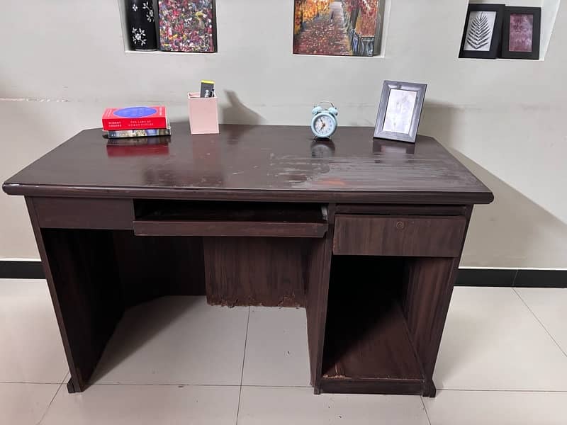 Wooden Study/ Work desk for sale 0