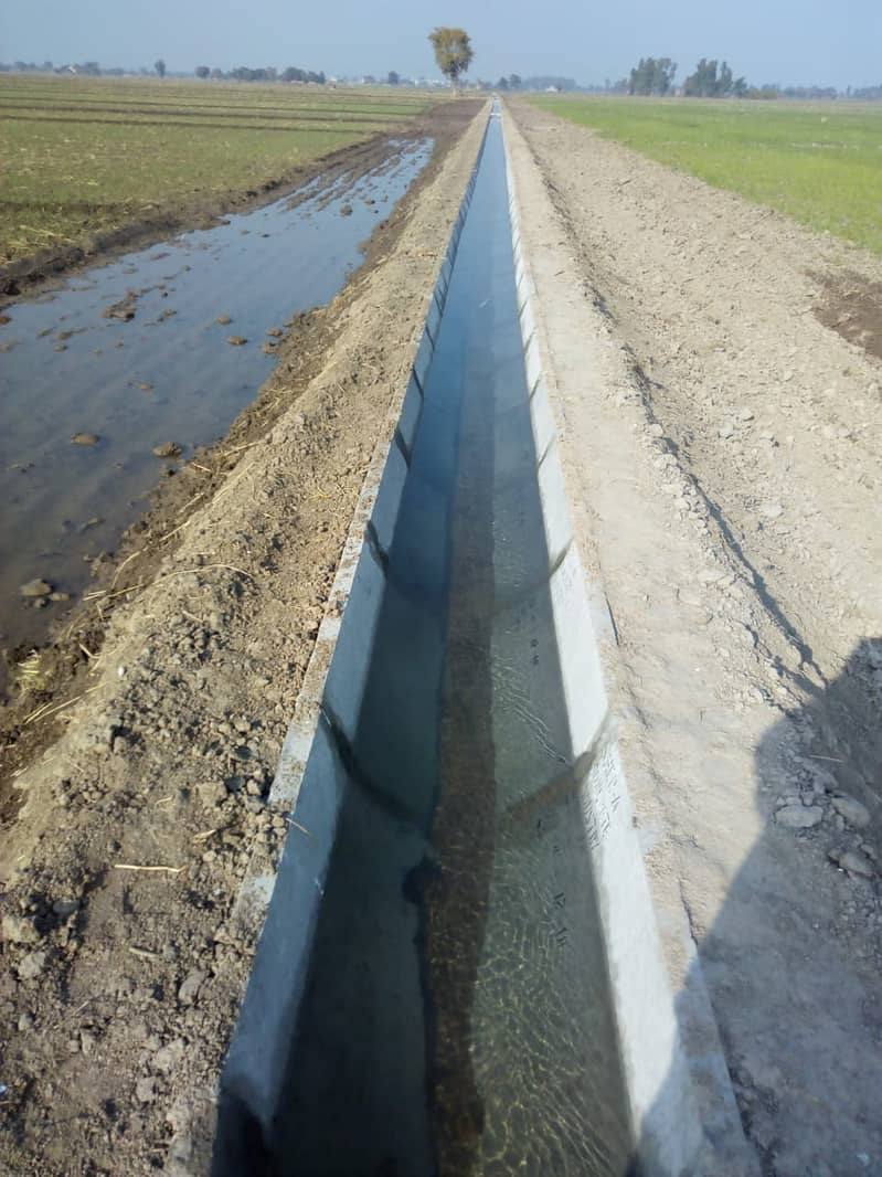 Construction of Irrigation/watercourses/drip/solar and sprinkler 2