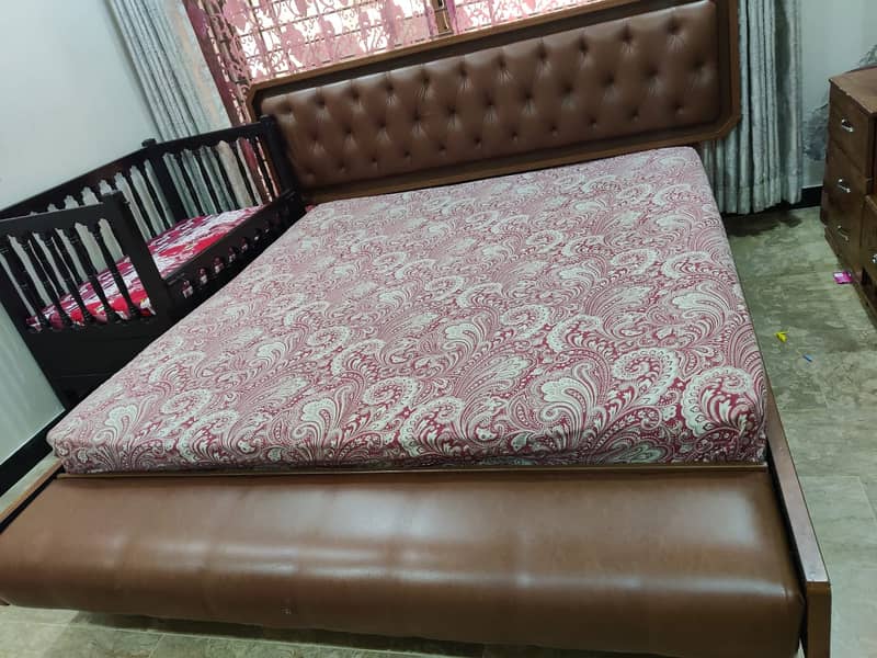 Brand new bed and sofa slightly used 3