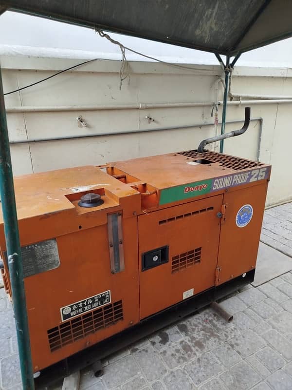 Denyo diesel generator 4