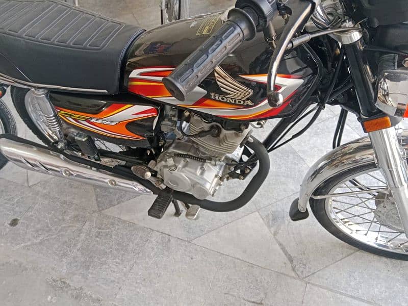 Honda 125 All Punjab numbr 3