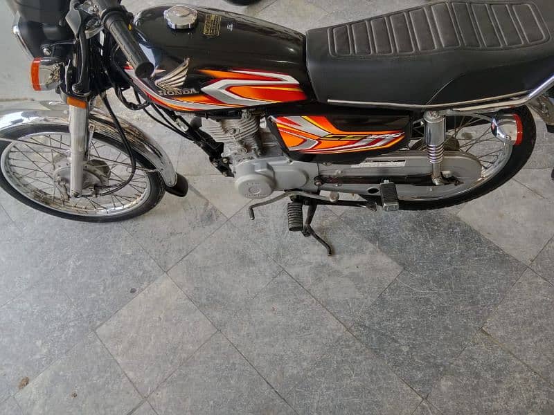 Honda 125 All Punjab numbr 4