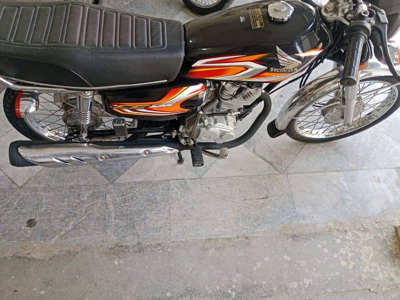 Honda 125 All Punjab numbr 5